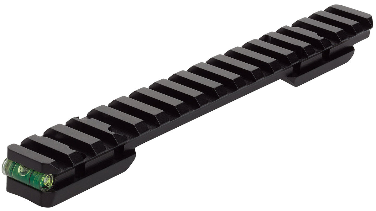 Browning 12524 Picatinny Rail with Bubble Level Matte Black X-Bolt Long Action 20 MOA