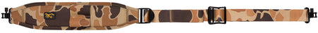 Browning 122195812 All Season Vintage Tan Neoprene Adjustable Rifle/Shotgun Sling with Swivels