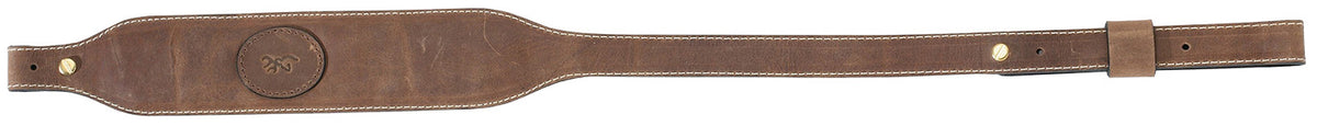 Browning 122503 Crazy Horse Santa Fe Sling Brown Leather Adjustable with Padded Upper