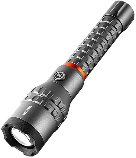 NEBO Davinci 7000L Rechargeable Flashlight Gray 7000 Lumens