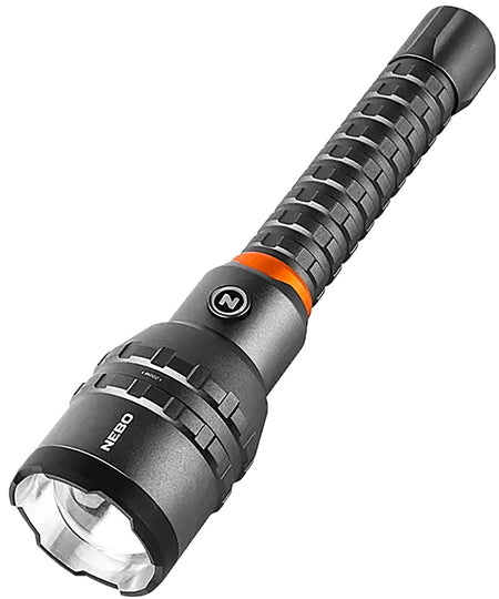 NEBO Davinci 12000L Rechargeable Flashlight Black 12000 Lumens