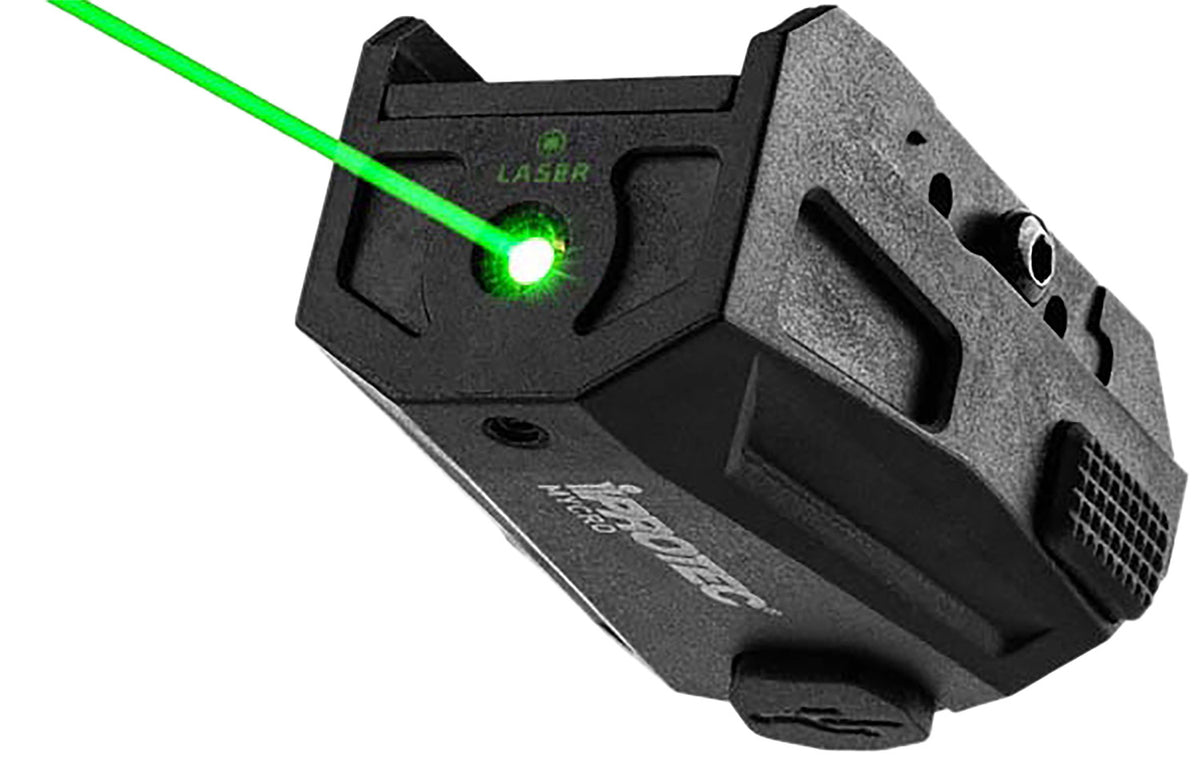 Pyramyd Air IPRLSR0002 Mycro Rail Mount Green Laser Matte Black
