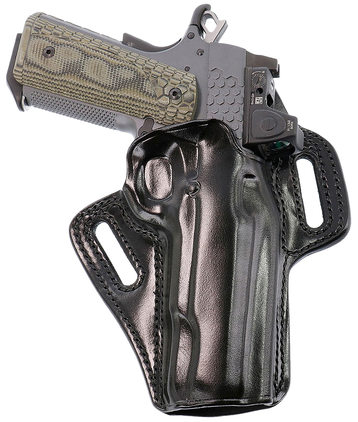 Galco CO2822RB Concealable 2.0 OWB Black Holster Fits Sig P365 Right Hand