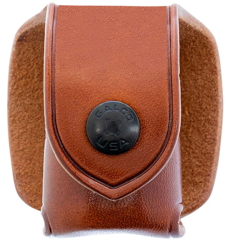 Galco CSLL Cobra Speedloader Carrier 2.50" Tan Leather Belt Mount Fits King Cobra Ambidextrous