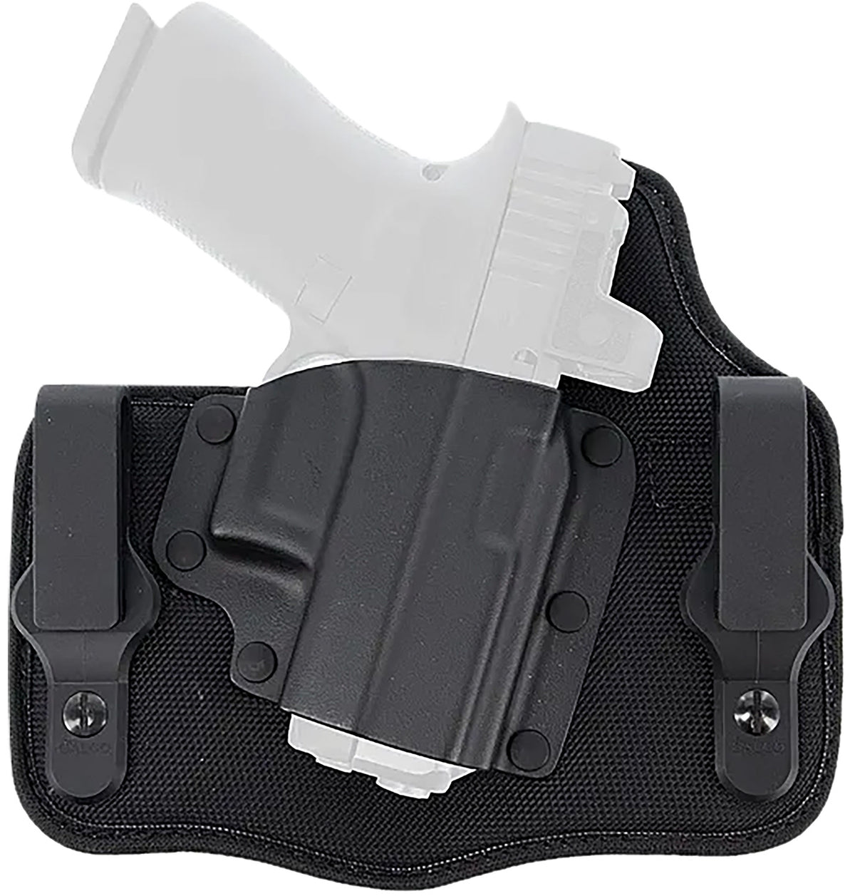 Galco KTC472RB KingTuk Cloud IWB 4.25" Black Hybrid Kydex/Nylon Holster S&W M&P 9/40 Right Hand