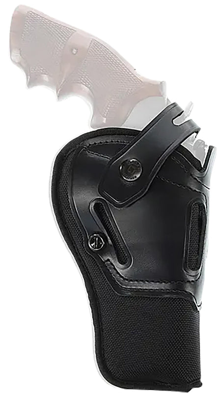 Galco SA845RB Switchback Strongside/Crossdraw Belt Holster Black Hybrid Leather-Synthetic Fits Arex Delta L Ambidextrous