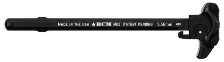 BCM GFHMK2MED Asymmetric MK2 Charging Handle Mil-Spec AR-15 Black 7075 T-6 Aluminum Medium