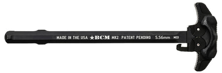 BCM GFHMK2MEDAMBI Ambidextrous MK2 Charging Handle Mil-Spec AR-15 Black 7075 T-6 Aluminum Medium