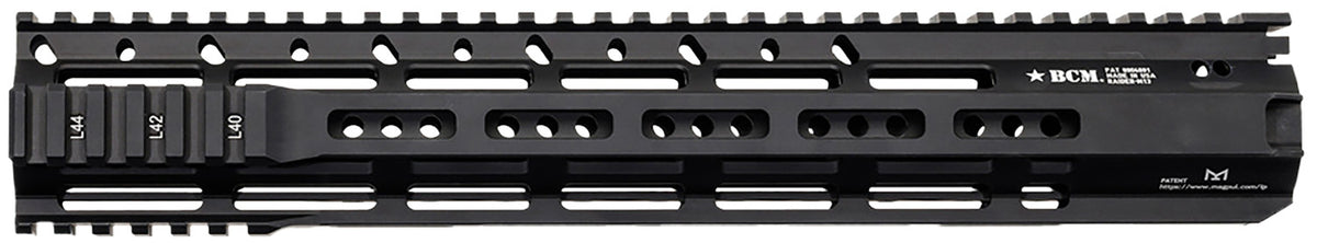 BCM RAIDER-M13 13" M-LOK Free-Float Handguard Black Anodized AR