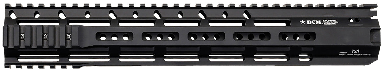 BCM RAIDER-M13 13" M-LOK Free-Float Handguard Black Anodized AR