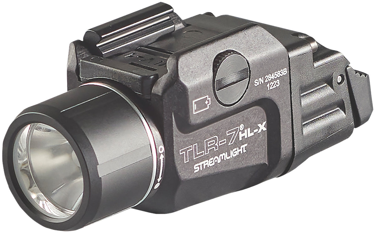 Streamlight 69458 TLR-7 HL-X USB Gun Light Black Anodized 500/1,000 Lumens White LED
