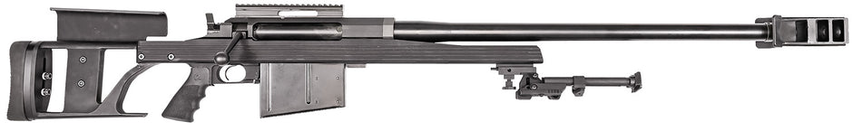 ArmaLite 50A1RBGG AR-50A1 Repeater 50 BMG 5+1 29" Black Picatinny Rail, Aluminum Receiver, Detachable Stock