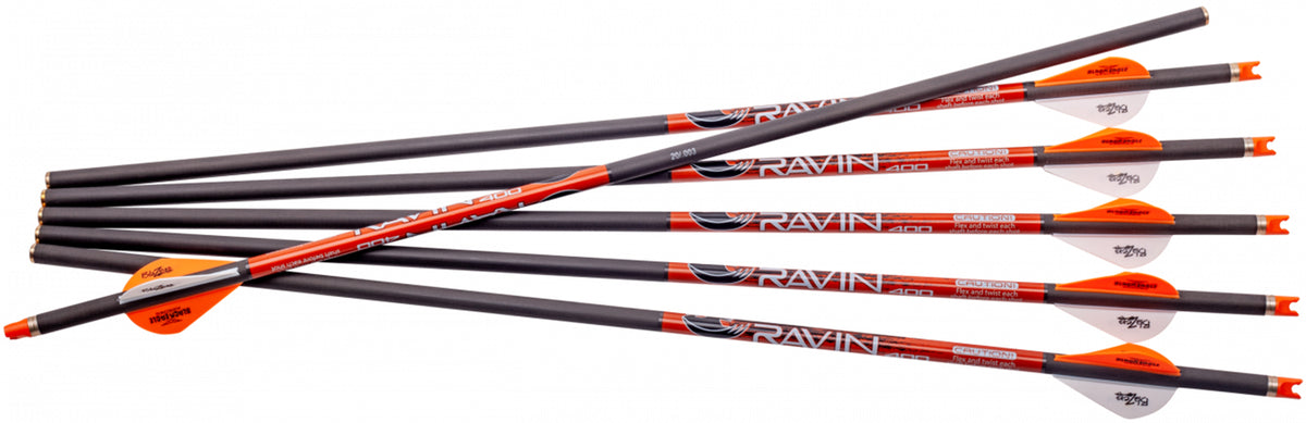 Ravin .003" Crossbow Arrows 400 Grain 6-Pack