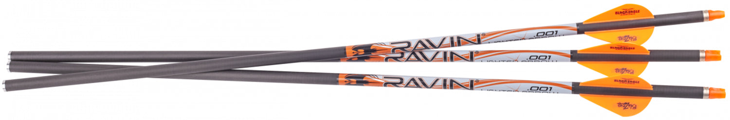 Ravin .001" Match Weight Lighted Arrows 400GR 3-Pack