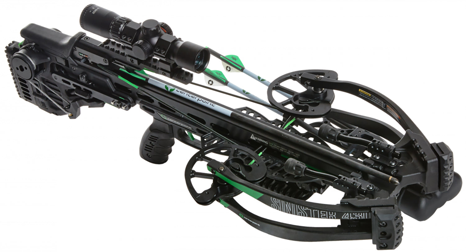 CenterPoint C0012 Sinister 430 430 FPS Crossbow 30 Inch Black