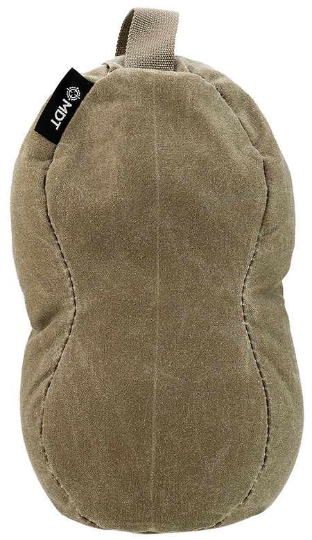 MDT Peanut Shooting Bag Coyote Brown Waxed Army Duck Canvas Spex Lite Fill 2lbs