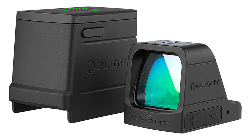 Olight Osight GN Green Dot Matte Black 1x 3 MOA Green Dot Reflex Sight