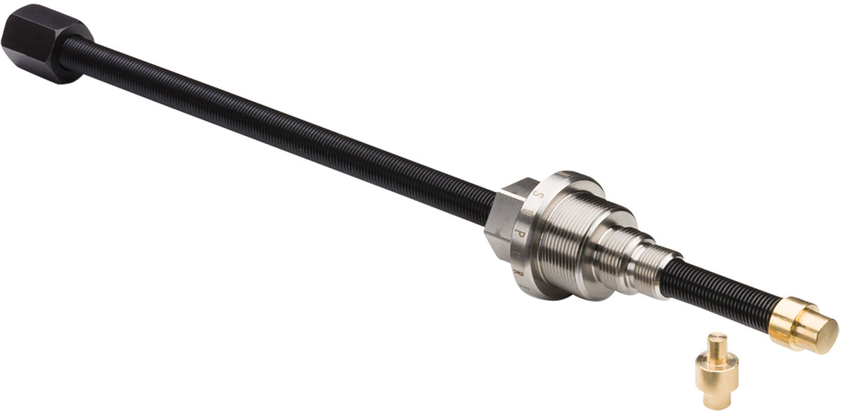 Silencer Central Baffle Removal Tool for .22/.223/.308 Suppressors Alloy Steel with Brass Pusher Tip