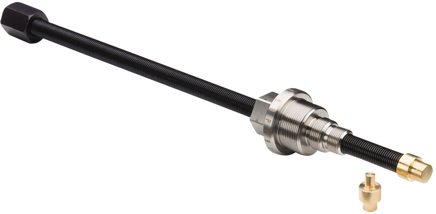 Silencer Central Baffle Removal Tool for .22/.223/.308 Suppressors Alloy Steel with Brass Pusher Tip