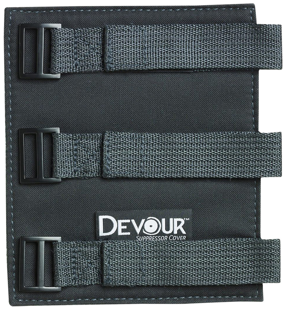 Banish (Silencer Central) Devour Suppressor Cover 9" Black Heat Protection Silica Coated