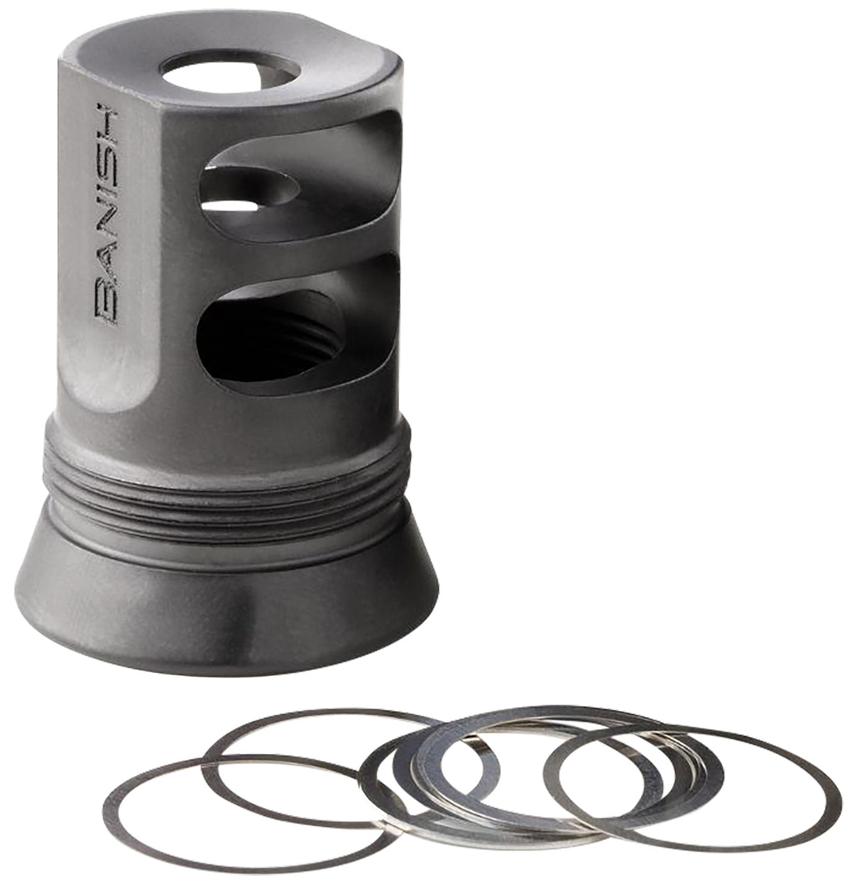 Banish 30 Gold/46 Muzzle Brake 5/8x24 - Suppressor Mount Accessory