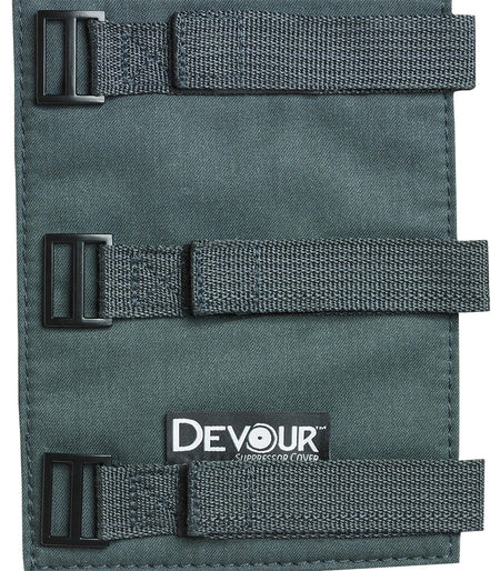 Banish Devour Suppressor Cover 9" Gray - Silica-Coated Heat Shield