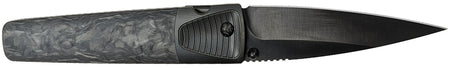 Cold Steel Caledonian 60 4.25" Folding Spear Point Knife, Black PVD CPM 20V Blade, Forged Carbon Fiber Handle