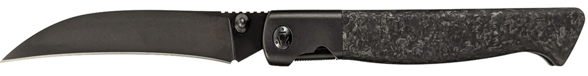 Cold Steel Spectre Hawksbill 3.80" Folding Talon Point Knife, Black PVD CPM 20V SS Blade, Carbon Fiber Handle
