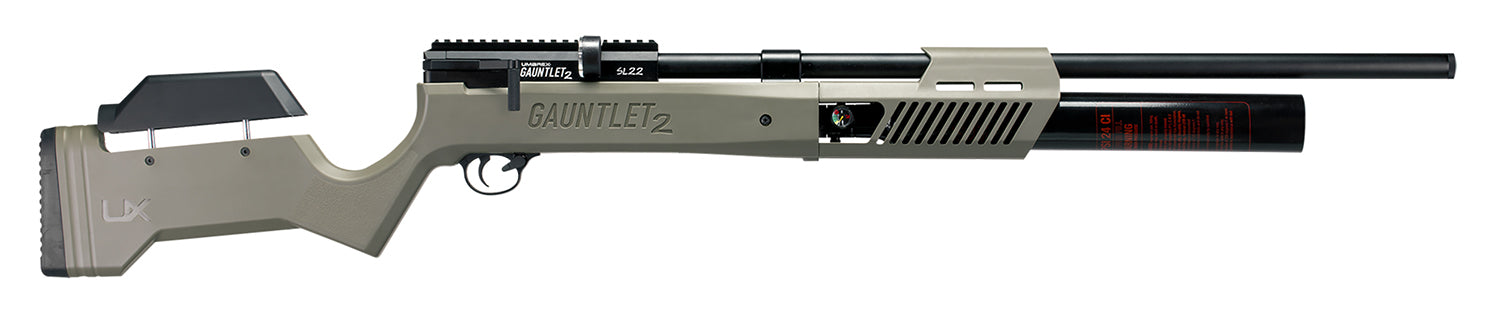 Umarex Gauntlet 2 SL .22 Cal PCP Air Rifle Side Lever 10-Shot FDE Stock 1130 FPS