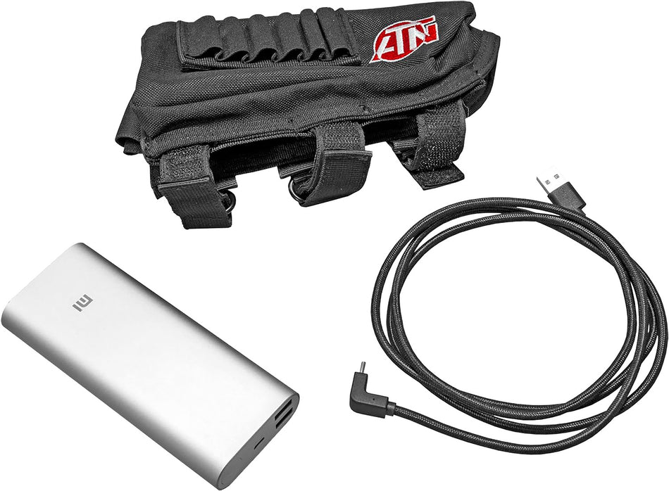 ATN ACMUBAT160 Extended Life Battery Kit Silver 20,000 mAh for ATN Smart HD Optics