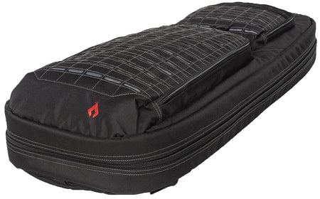 Advance Warrior Solutions FRURBPBLGR Universal Soldier Expandable Double Rifle Case, Black/Gray, 36-56"