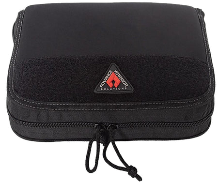 Advance Warrior Solutions SPC10 Single Pistol Case 10" Black Soft Fabric for Standard Sized Handguns