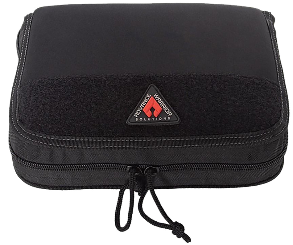 Advance Warrior Solutions SPC10 Single Pistol Case 10" Black Soft Fabric for Standard Sized Handguns