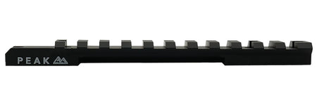 Weatherby J010005 PEAK 44 Picatinny Rail Matte Black Aluminum for Weatherby Vanguard Long Action 20 MOA