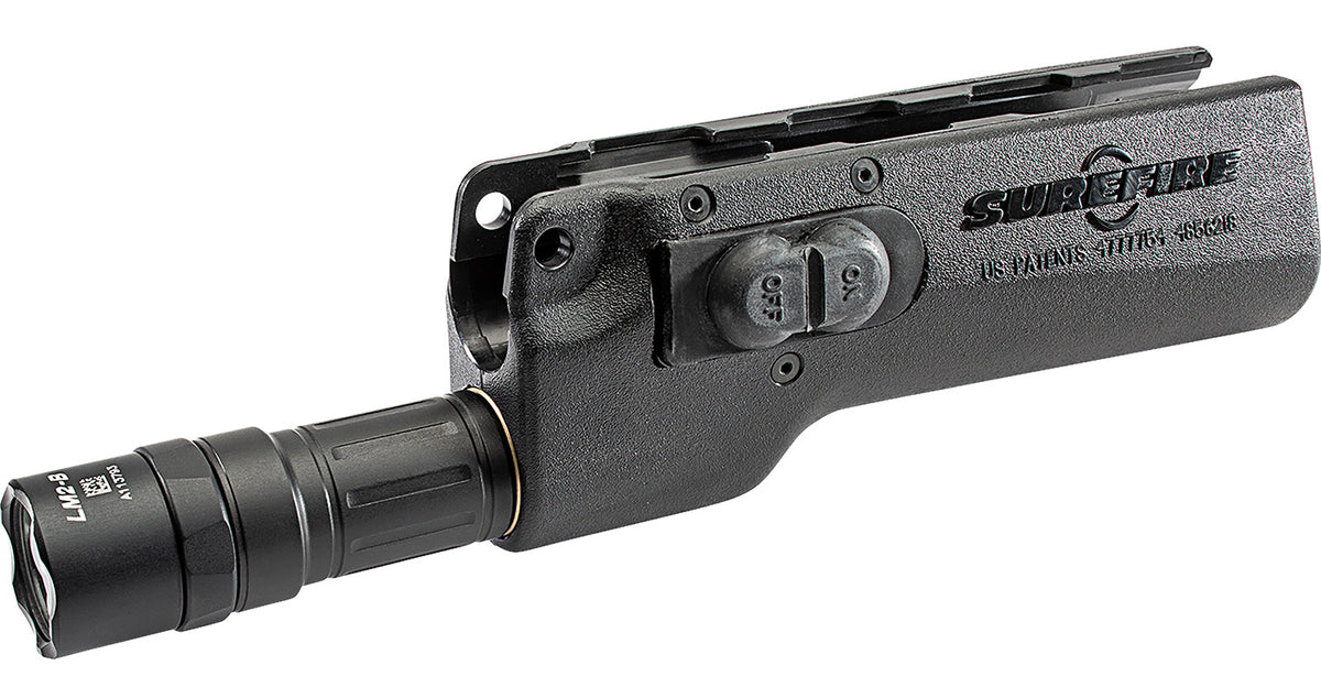 SureFire 628LMF-B Forend WeaponLight Black 1,000 Lumens White LED for HK MP5/HK53/HK94