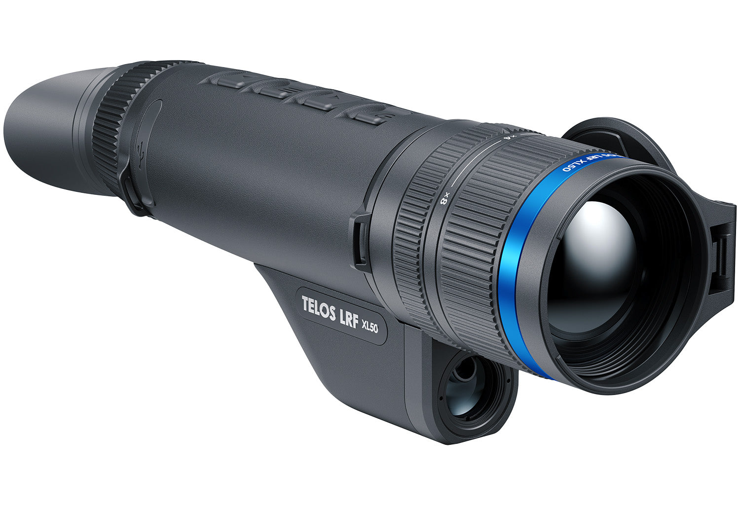 Pulsar Telos LRF XL50 Thermal Monocular Black 2.5-20x 50mm 1024x768 12 Micron 50Hz 8x Zoom