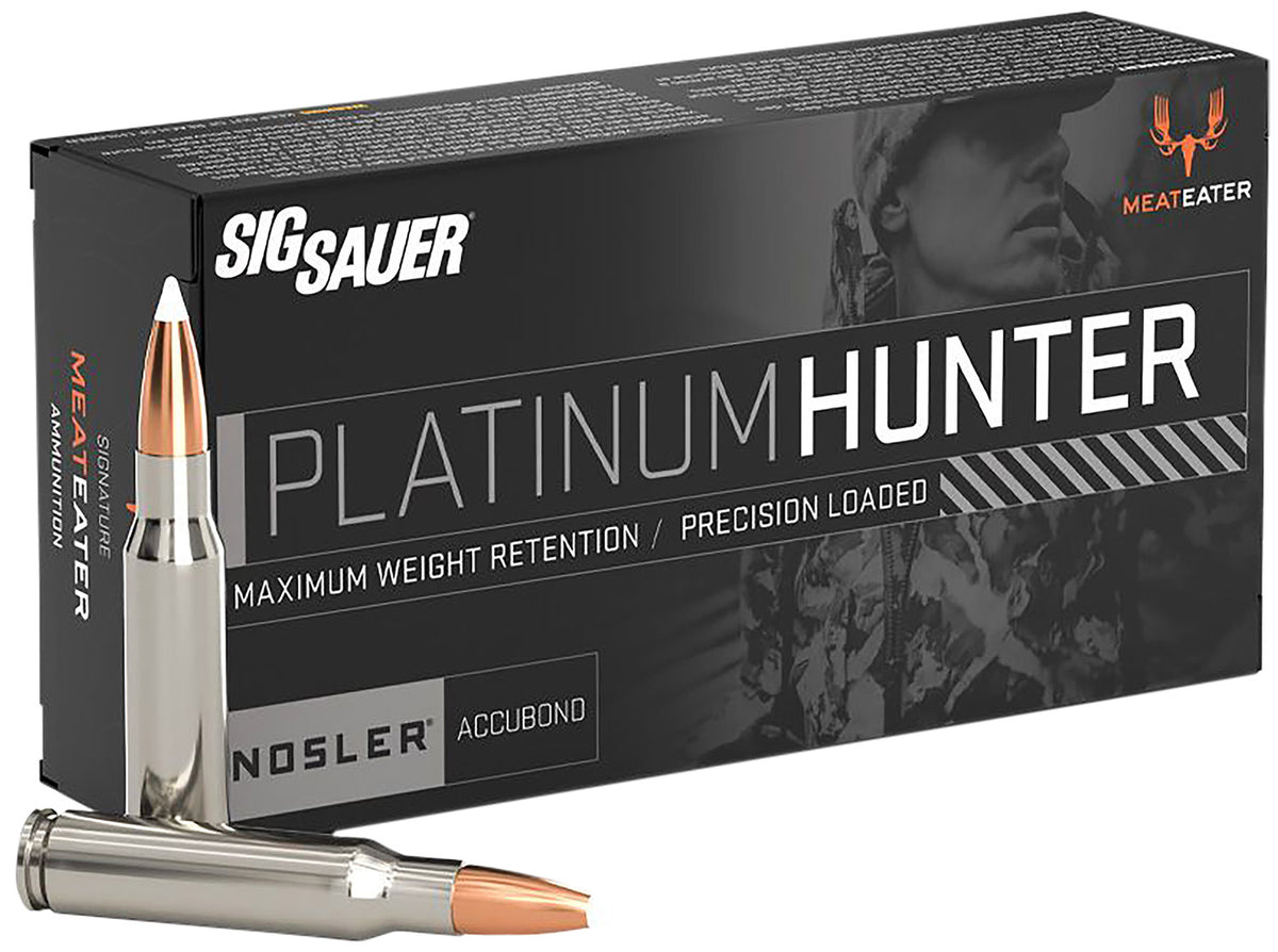 Sig Sauer Platinum Hunter 7mm Remington Mag 160 gr PolyTip ammo