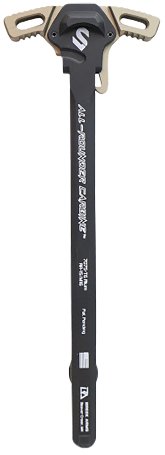 Lead & Steel LSCHODEGRY AR-15/M16 Charging Handle Gray Type 3 Hard Anodize