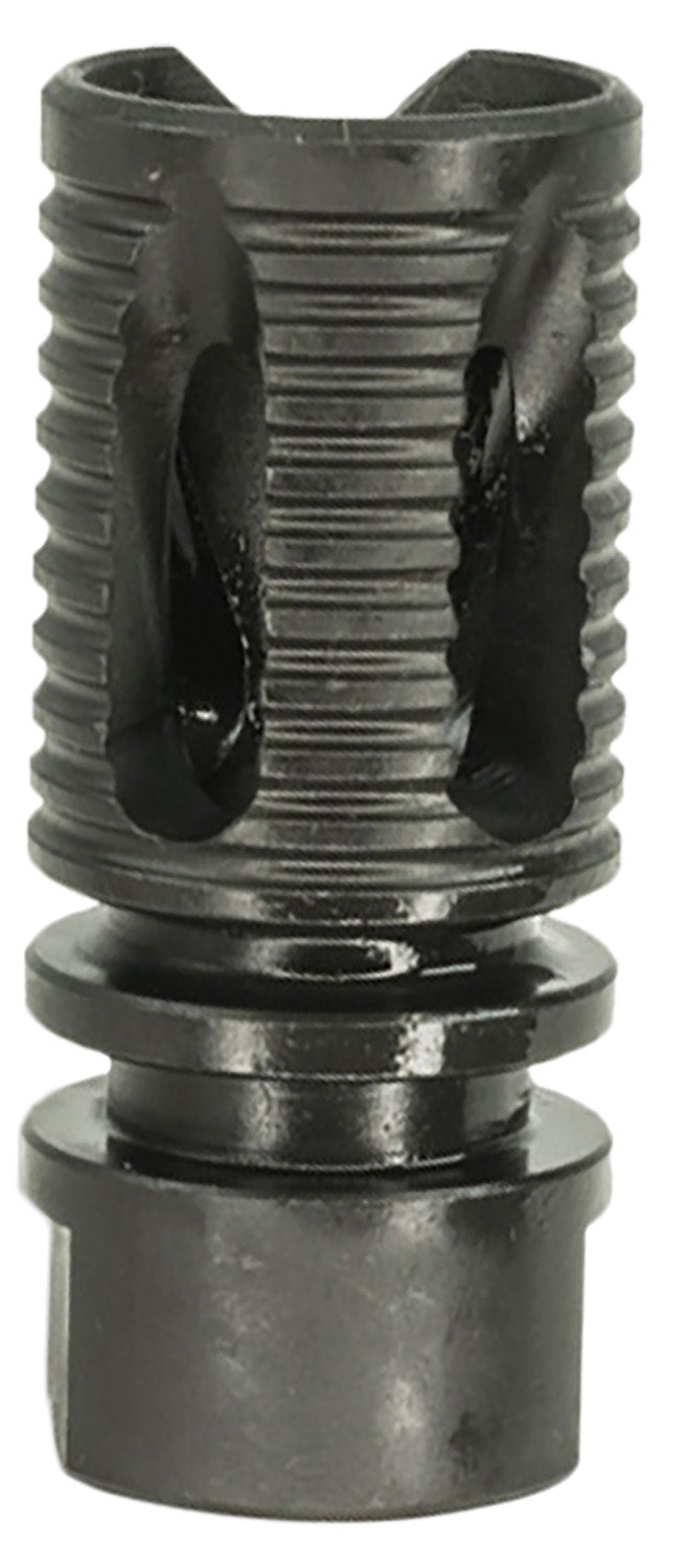 Lead & Steel LSSAWFH12X28 SAW Style Flash Suppressor 1/2"-28 Black 4140 Steel