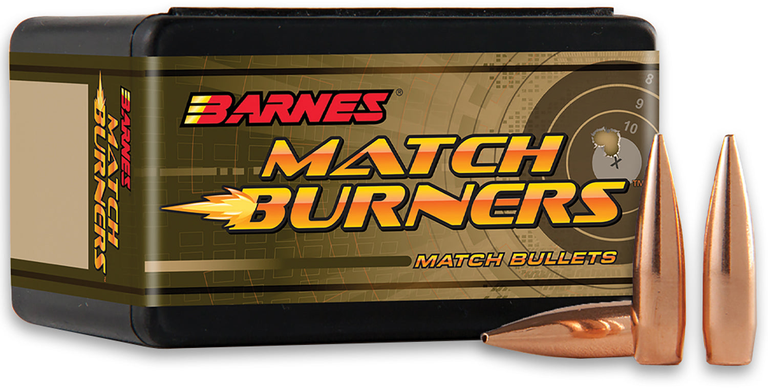 Barnes 32050 Match Burners 22 Caliber 77gr Boat Tail 100 Per Box