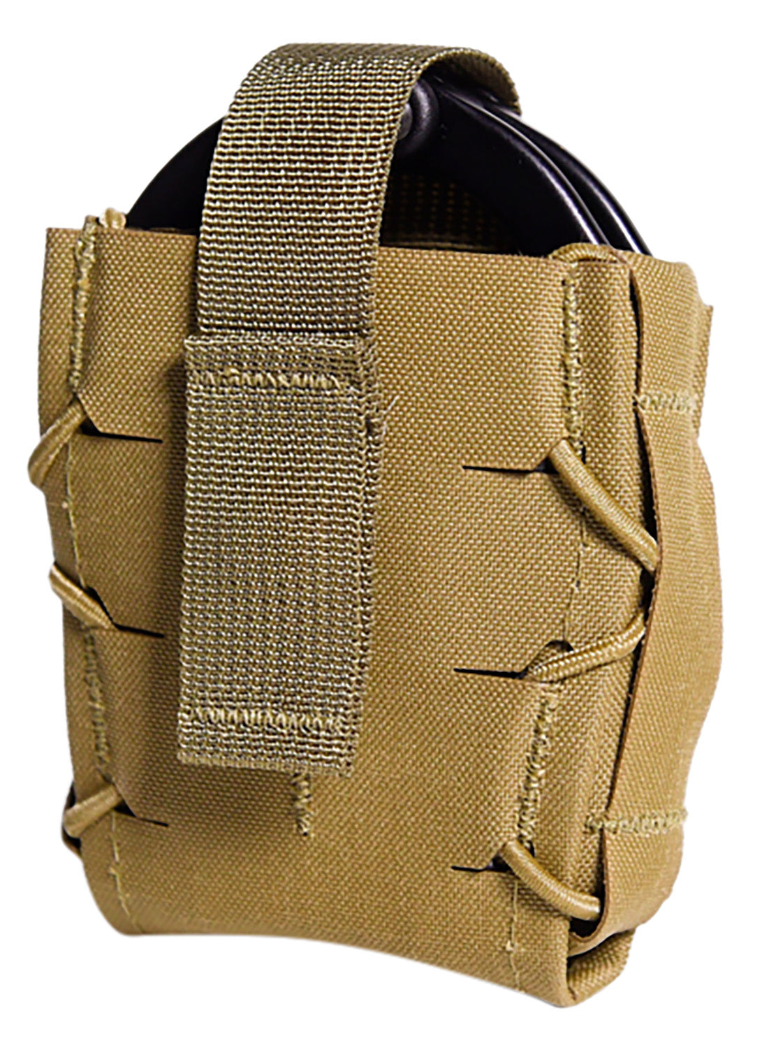 High Speed Gear 24DC00CB TACO Gen 2 Handcuff Pouch Coyote Brown Nylon Laminate MOLLE