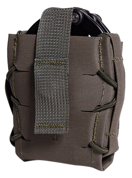 High Speed Gear 24DC00OD TACO Gen 2 Handcuff Pouch OD Green Nylon Laminate MOLLE