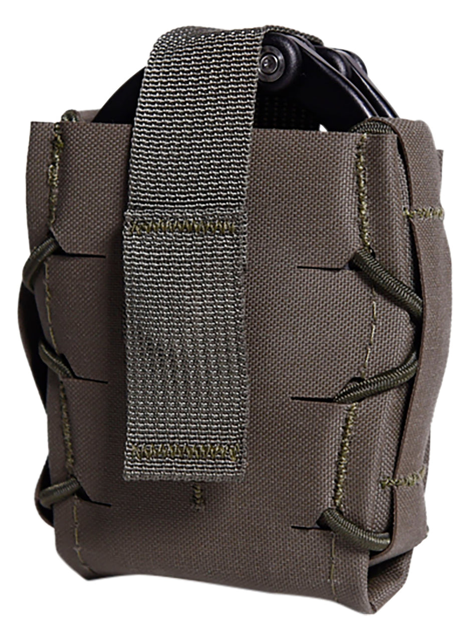 High Speed Gear 24DC00OD TACO Gen 2 Handcuff Pouch OD Green Nylon Laminate MOLLE