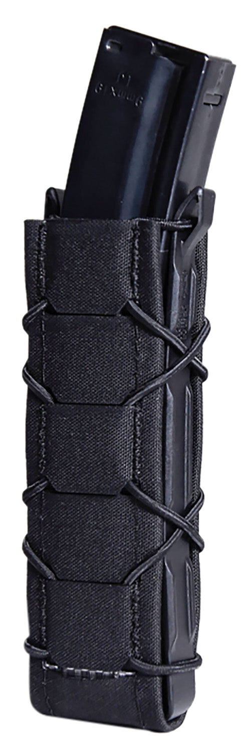 High Speed Gear 24EX00BK TACO Gen 2 Extended Pistol/SMG Mag Pouch Black Nylon Laminate MOLLE