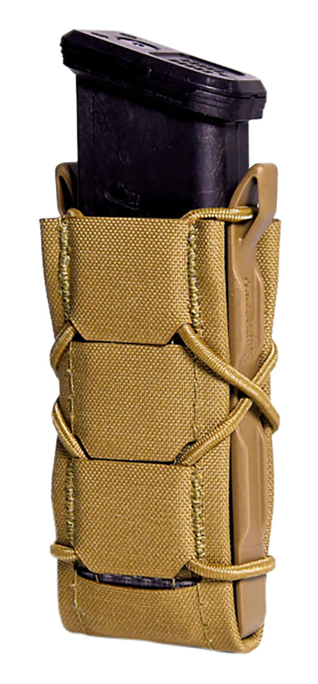 High Speed Gear TACO Gen 2 Pistol Magazine Pouch Coyote Brown Nylon Laminate MOLLE Mount