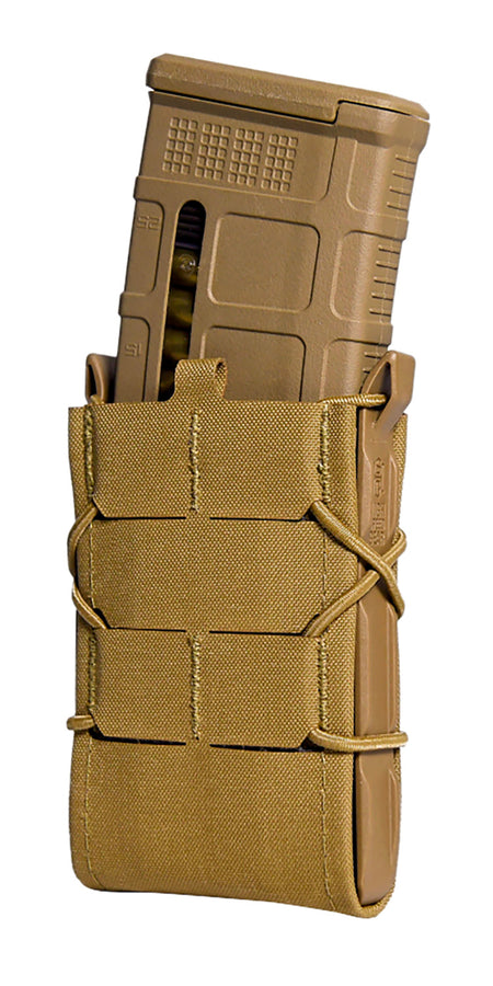 High Speed Gear TACO Gen 2 Rifle Magazine Pouch Coyote Brown Nylon Laminate MOLLE Mount