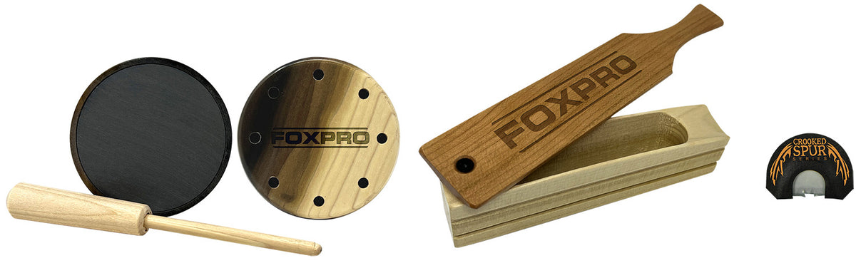 Foxpro Turkey Combo Pack - Box, Diaphragm, and Pot Call Set
