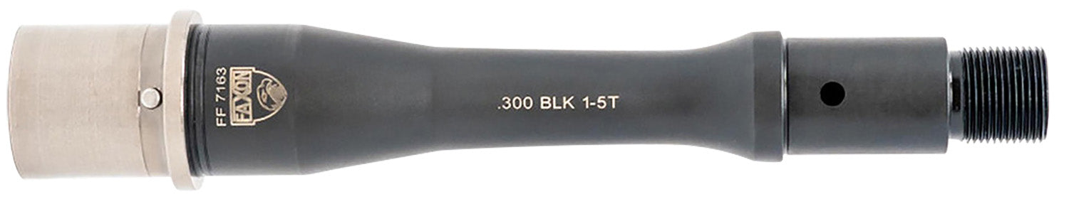 Faxon Firearms Match Series 300 BLK 6" Nitride 416-R Stainless QPQ Gunner Barrel