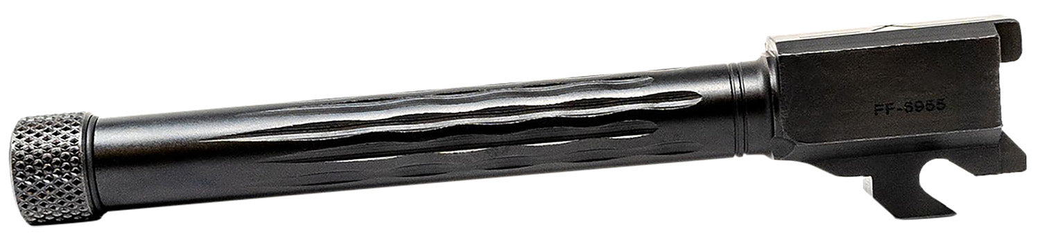 Faxon Firearms Match Series 9mm Luger Salt Bath Nitride 416-R Stainless Fluted Barrel for SIG P320