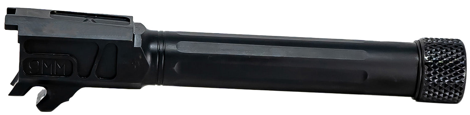 Faxon Firearms Match Series 9mm Luger Black Nitride 416-R Stainless Fluted Barrel for SIG P365